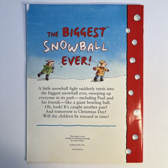 Set of 3 Childrens Storybooks Biggest Snowball Ever You Can Do It Sam Snow Bear - Picture 13 of 13